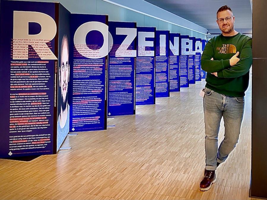 expo roze in blauw marco van schie smit gayrotterdam