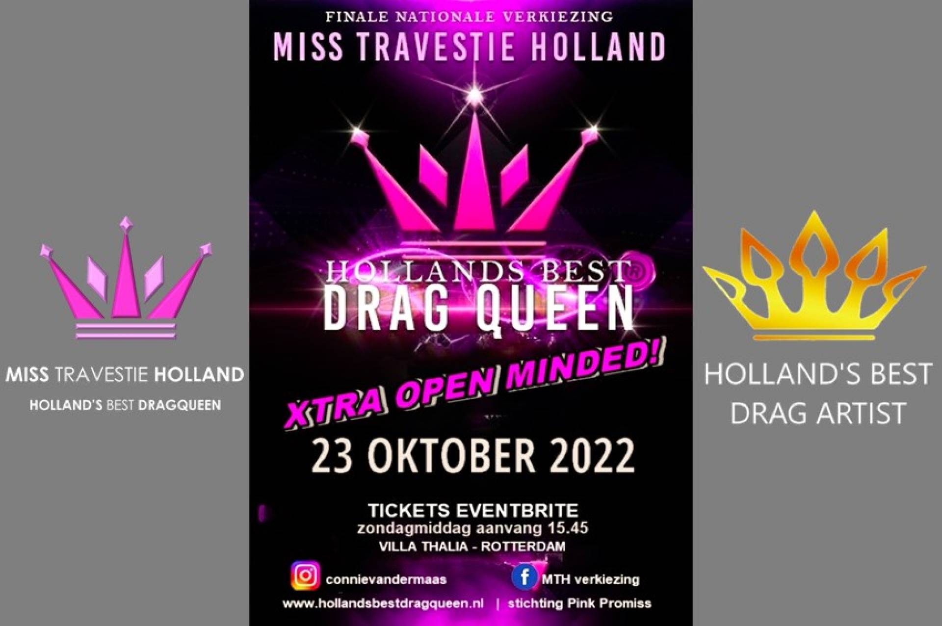Nationale finale Miss Travestie Holland - Holland's Best Drag Queen 2022