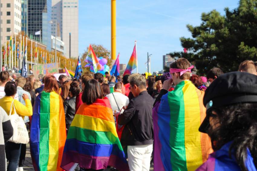 PRIDE MARCH ROTTERDAM: PROUD TOGETHER